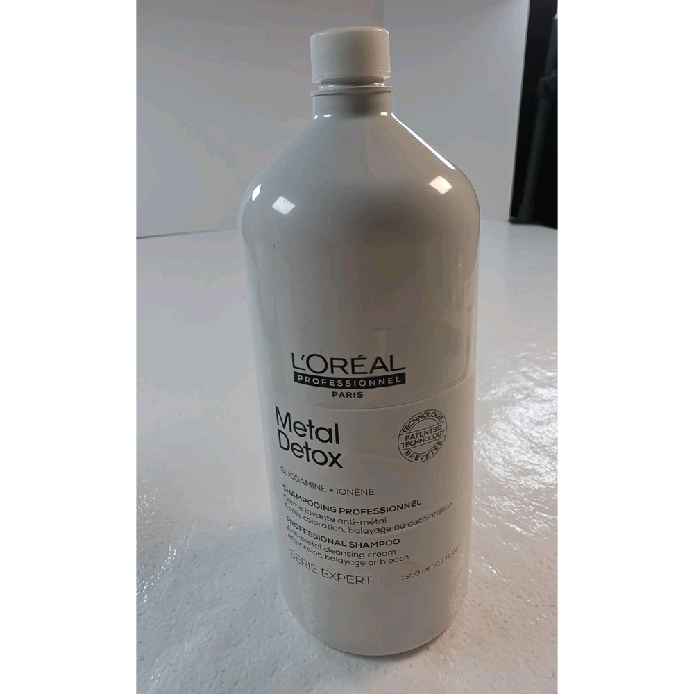 L'Oreal Professionnel Metal Detox Shampoo Serie Expert 1500ml 50.7 oz Jumbo NEW